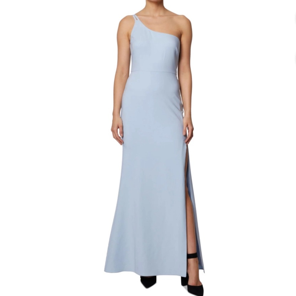 Laundry by Shelli Segal one shoulder dress